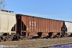 PRN2023030345_499 Kansas City Southern KCS 310716 Hopper Car 60' 1" LO C113 3 Bay Covered Ribbed 4750cf